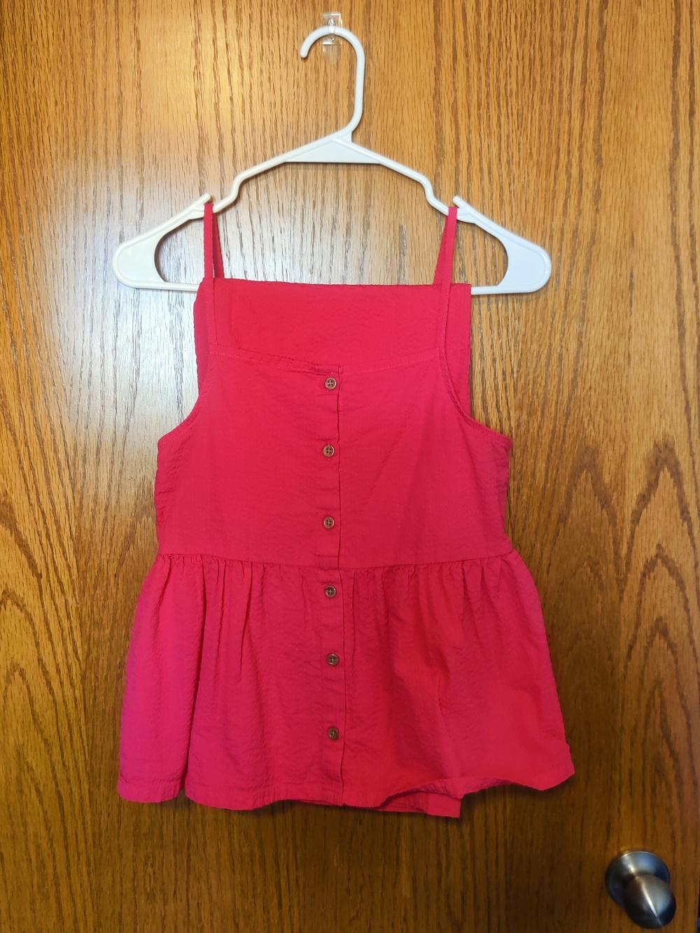 George Girls Hot Pink Linen cotton Summer Set